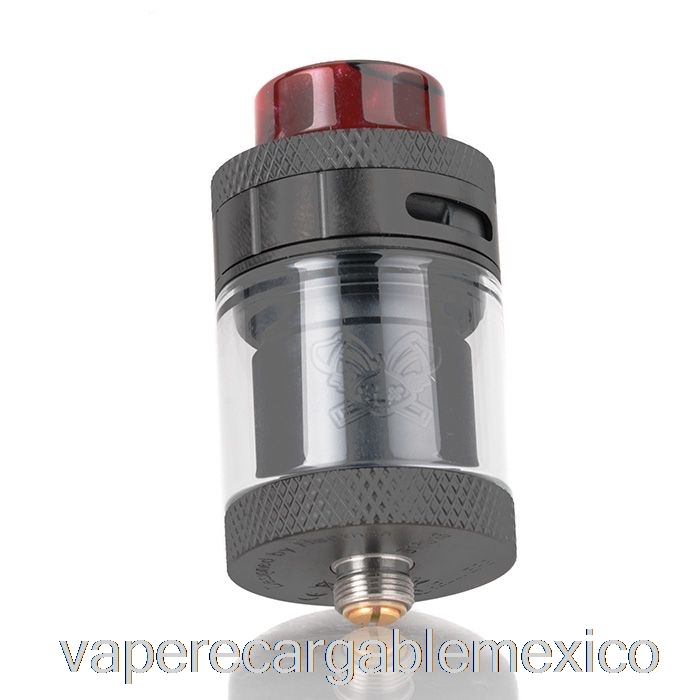 Vape Recargable Hellvape X Pagano Conejo Muerto 25mm Rta Mate Negro Completo
